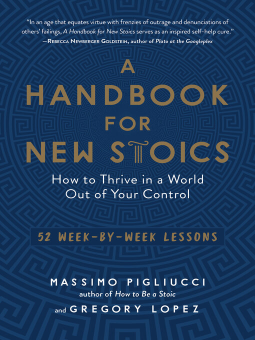 Cover image for A Handbook for New Stoics